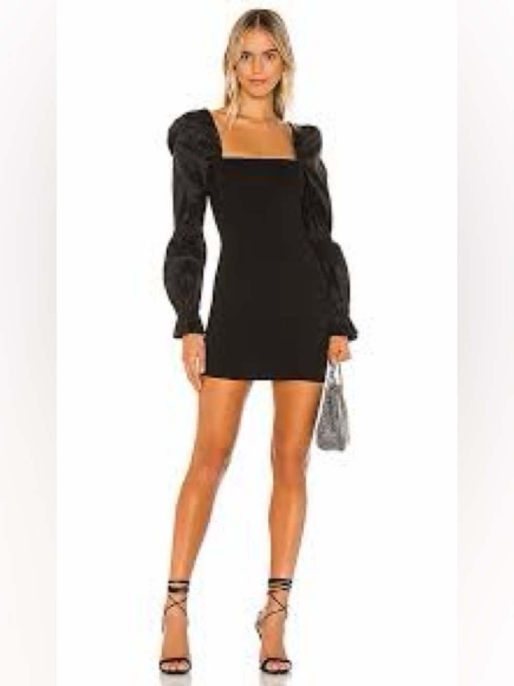 REVOLVE Majorelle $168 black Dove mini dress size medium